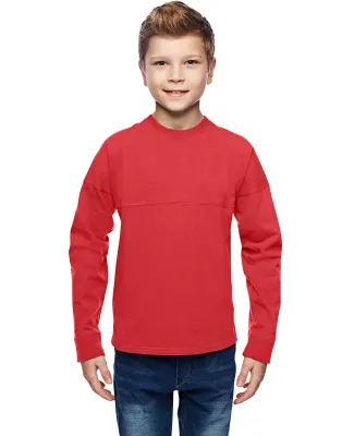 8219 J. America - Youth Game Day Jersey in Red