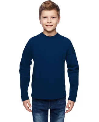 8219 J. America - Youth Game Day Jersey in Navy