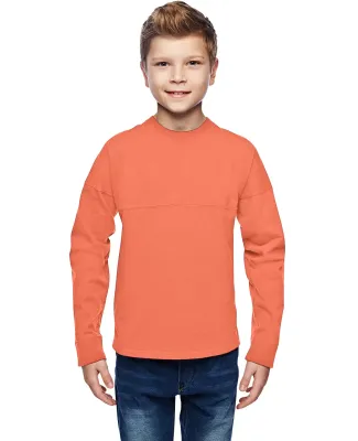8219 J. America - Youth Game Day Jersey in Coral