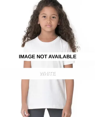 PL101 American Apparel Kids Sublimation T-Shirt White