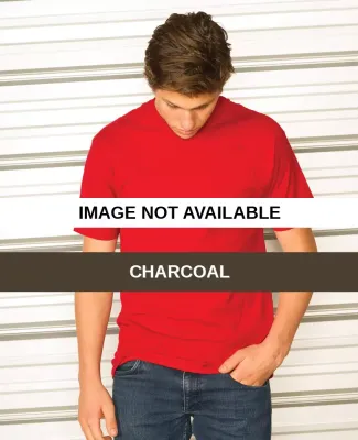 Ei-Lo MC16500 Men's Short Sleeve Crew Neck Charcoal