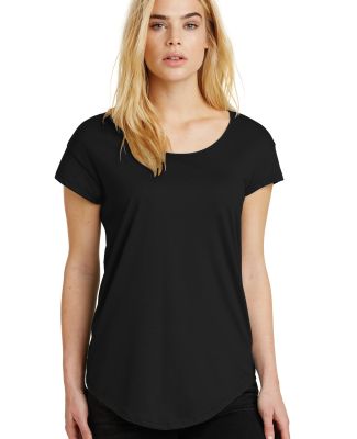 Alternative Apparel 3499 Womens Cotton Modal T-Shi in Black