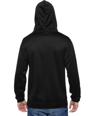 8615 J. America Tailgate Hooded Fleece Pullover wi in Black