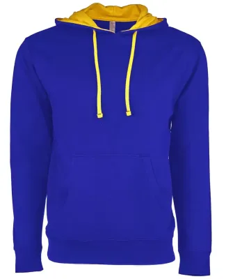 Next Level 9301 Unisex French Terry Pullover Hoody ROYAL/ GOLD