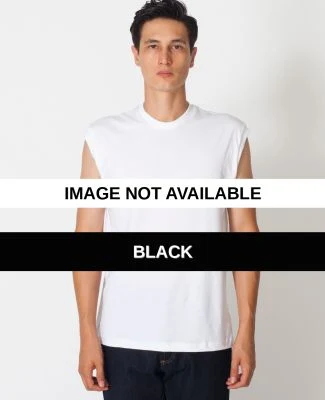 2065 American Apparel Fine Jersey Muscle T-Shirt Black