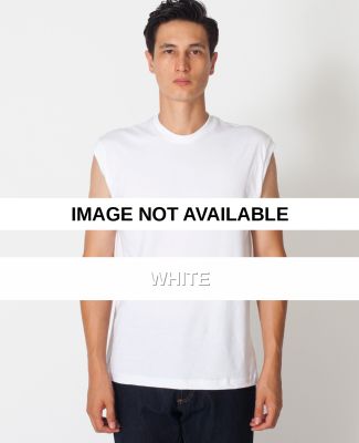 2065 American Apparel Fine Jersey Muscle T-Shirt White