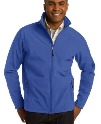 J317 Port Authority Core Soft Shell Jacket in True royal