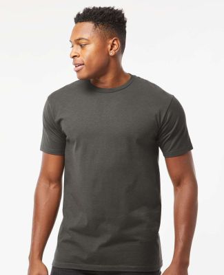 0290TC Tultex Unisex Ring-Spun Cotton Tee 290 in Charcoal