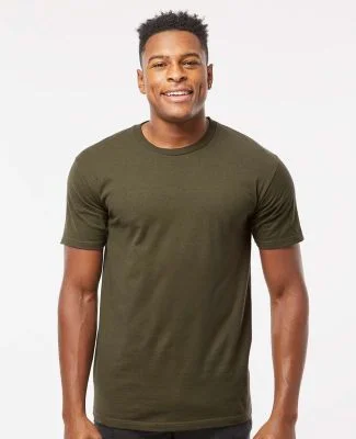 0290TC Tultex Unisex Ring-Spun Cotton Tee 290 in Grape leaf