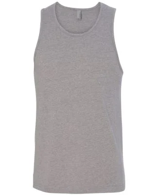Next Level 6233 Men's Premium Fitted CVC Tank in Dark heather grey