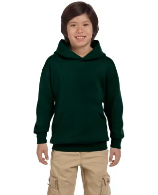 P470 Hanes Youth EcoSmart Pullover Hooded Sweatshi Deep Forest