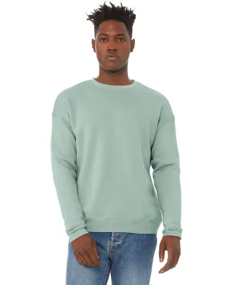 BELLA+CANVAS 3945 Unisex Drop Shoulder Sweatshirt in Dusty blue