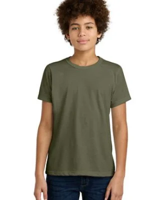 Next Level 3312 Boys CVC Crew Tee in Military green