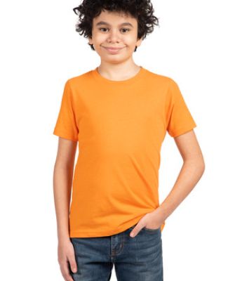 Next Level 3312 Boys CVC Crew Tee in Orange