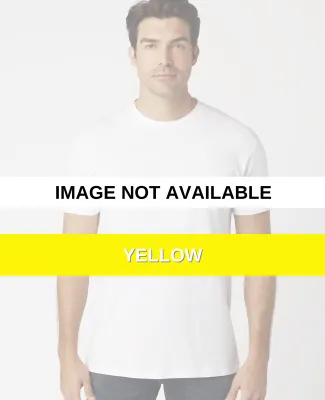 M1045 Crew Neck Men's Jersey T-Shirt  Yellow