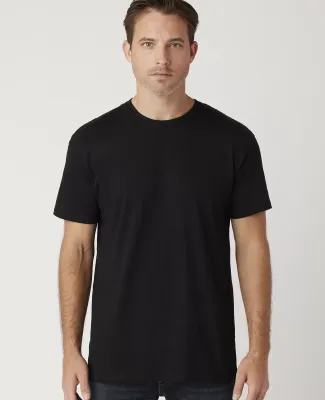 M1045 Crew Neck Men's Jersey T-Shirt  in Black
