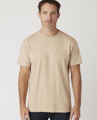 M1045 Crew Neck Men's Jersey T-Shirt  in Sand