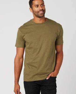 M1045 Crew Neck Men's Jersey T-Shirt  in Military green