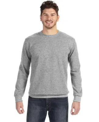 72000 Anvil Adult Crewneck French Terry in Heather grey