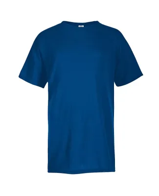 11009 Delta Apparel 30/1's Unisex Youth 100% Poly  in Athletic royal heather