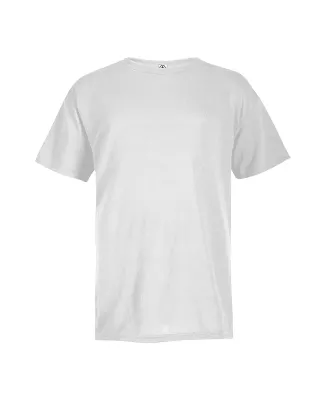 11001 Delta Apparel 30/1's Unisex Adult 100% Poly  in White