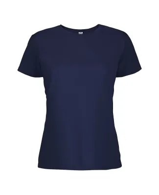 12500 Delta Apparel Ladies 30/1's Soft Spun Tee 4. in Athletic navy