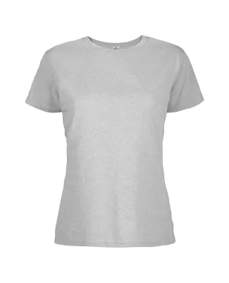 12500 Delta Apparel Ladies 30/1's Soft Spun Tee 4. in Athletic heather