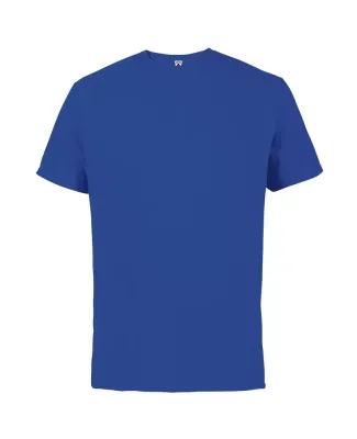 12600 Delta Apparel Adult 30/1's Soft Spun Tee 4.3 in Royal