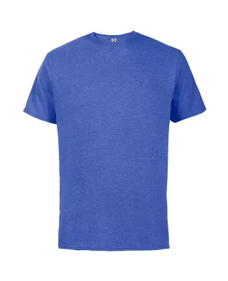 12600 Delta Apparel Adult 30/1's Soft Spun Tee 4.3 in Royal heather
