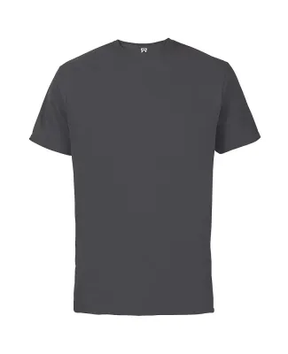 12600 Delta Apparel Adult 30/1's Soft Spun Tee 4.3 in Charcoal