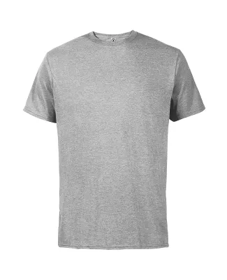 12600 Delta Apparel Adult 30/1's Soft Spun Tee 4.3 in Athletic heather