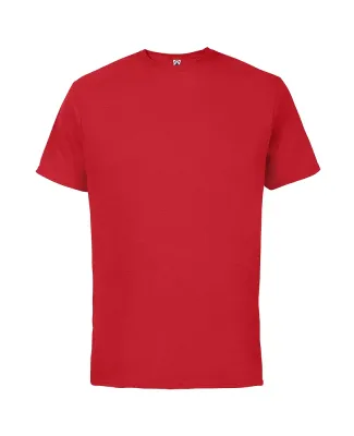 12600 Delta Apparel Adult 30/1's Soft Spun Tee 4.3 in New red