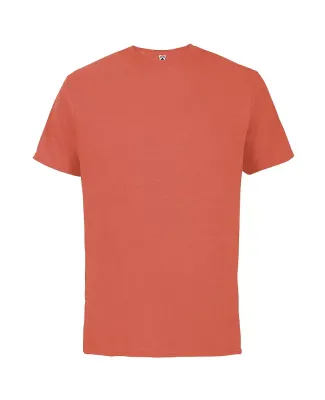 12600 Delta Apparel Adult 30/1's Soft Spun Tee 4.3 in Deep coral