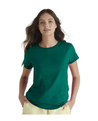 Delta Apparel 1336N Junior 30/1's Tee in Jade