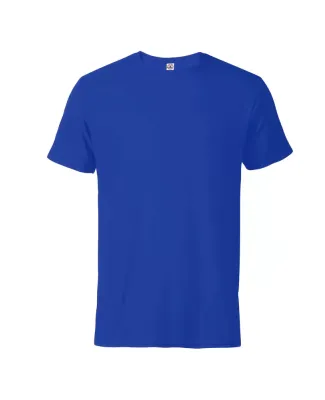 11600N Delta Apparel Adult 30/1's Fitted tee 4.3 o in Royal