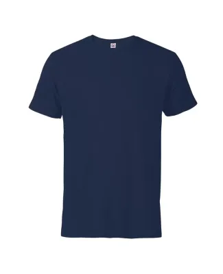 11600N Delta Apparel Adult 30/1's Fitted tee 4.3 o in Athletic navy