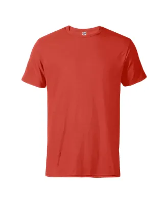 11600N Delta Apparel Adult 30/1's Fitted tee 4.3 o in Deep coral