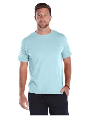 18100 Delta Apparel Adult 30/1's Athletic Fit Tee  in Pool