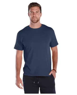 18100 Delta Apparel Adult 30/1's Athletic Fit Tee  in Athletic navy