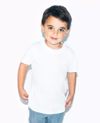 YC1040 Cotton Heritage Youth Cotton Crew T-Shirt in White