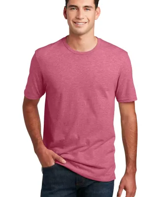 DM108 District Made Mens Perfect Blend Crew Tee in Awrnspnkht
