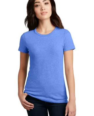 DM108L District Made Ladies Perfect Blend Crew Tee in Htrdroyal