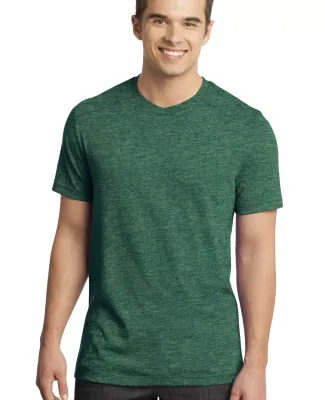 District  DT1400 Young Mens Gravel 50/50 Notch Cre Green Gravel