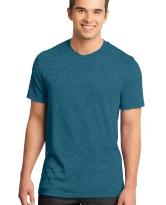 District  DT1400 Young Mens Gravel 50/50 Notch Cre Turquoise Grvl