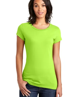DT6001 Juniors Very Important Tee Lime Shock