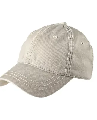 District DT610 Thick Stitch Weathered Dad Hat Stone