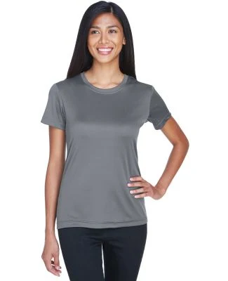 UltraClub 8620L Ladies' Cool & Dry Basic Performa in Charcoal
