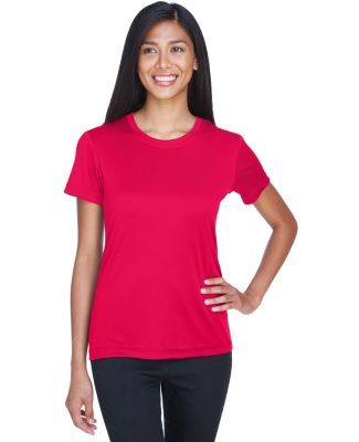  UltraClub 8620L Ladies' Cool & Dry Basic Performa in Red