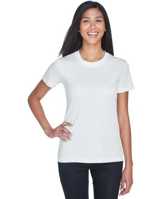  UltraClub 8620L Ladies' Cool & Dry Basic Performa in White