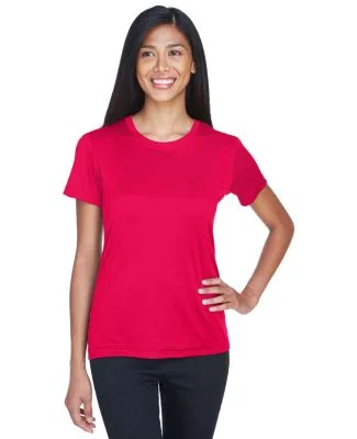  UltraClub 8620L Ladies' Cool & Dry Basic Performa in Red
